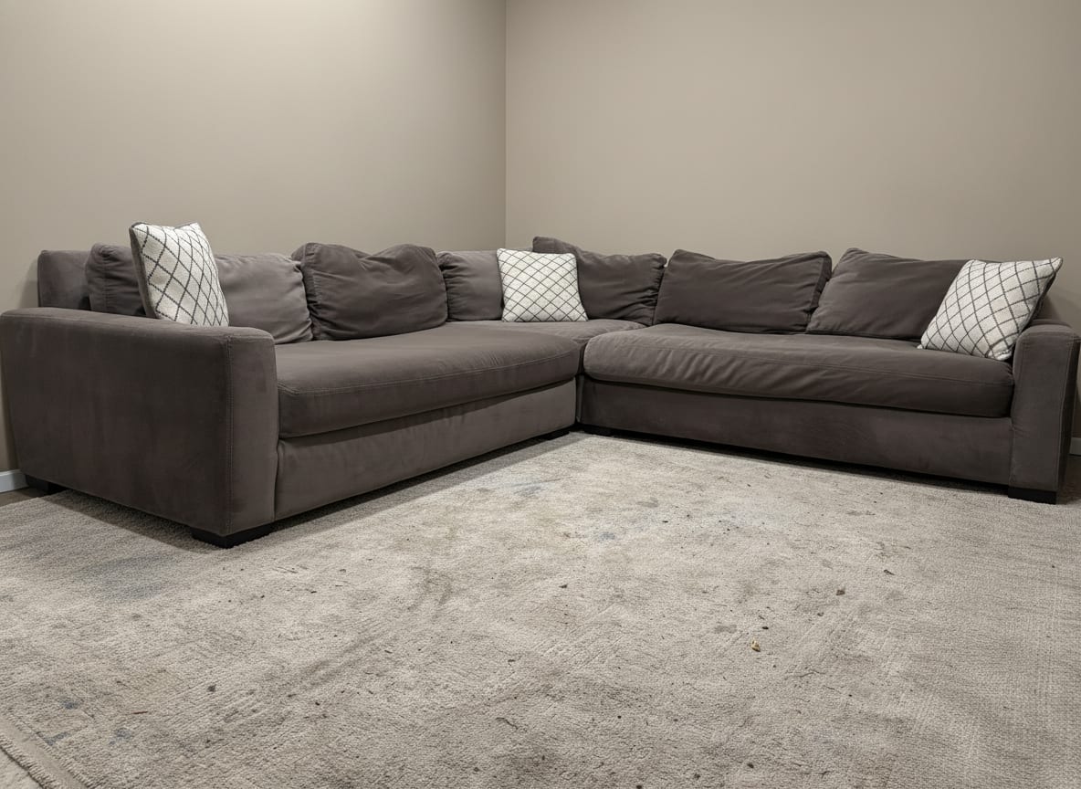 Maxwell Luxe back cushions detail