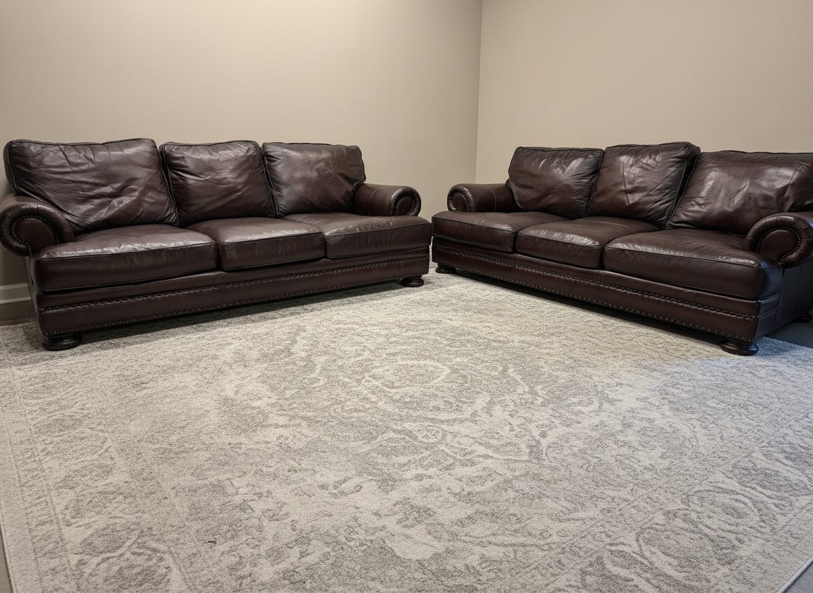 Second Bernhardt Foster sofa, front view