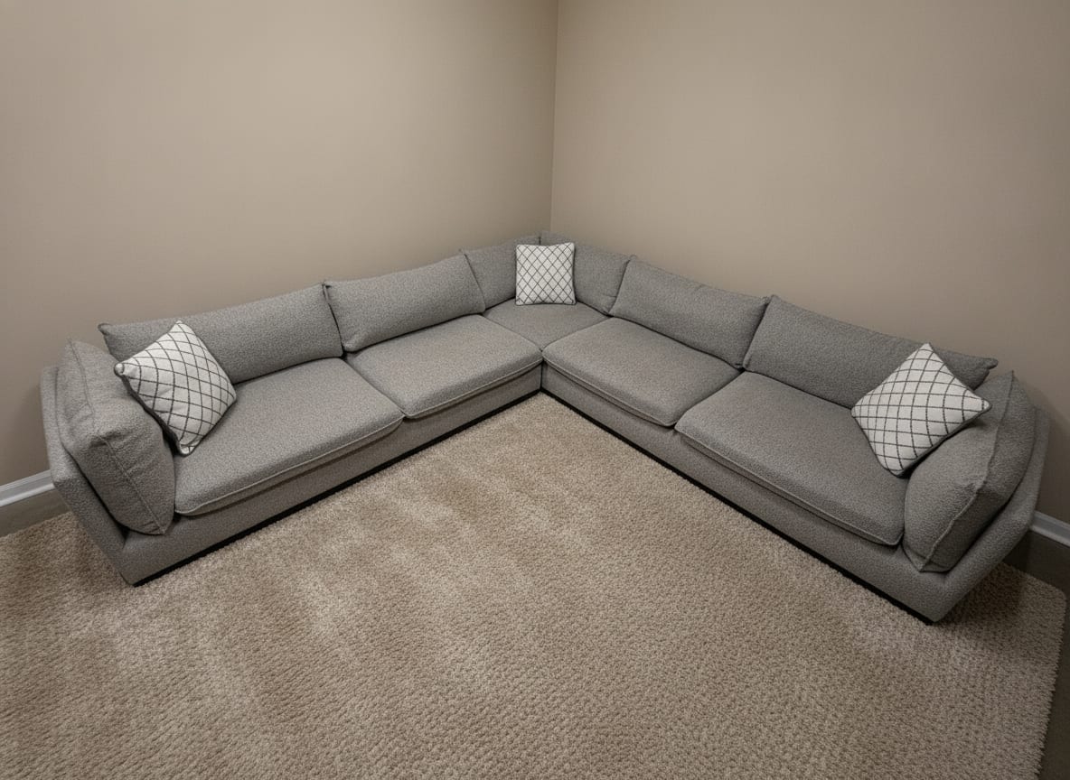 Norwood sectional, seat cushions