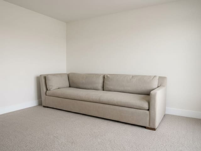 Restoration Hardware Belgian Shelter Arm Bench-Cushion Sofa